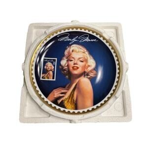Marilyn Monroe Stamp plate collectable vintage + certificate of authenticity!